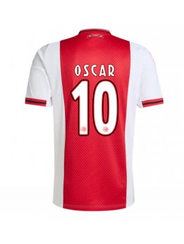 Moški Nogometna dresi replika Ajax Oscar Gloukh #10 Domači 2025-26 Kratek rokav
